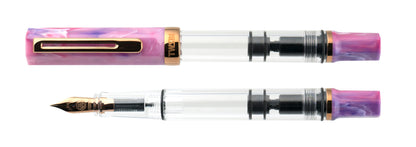 TWSBI ECO Fluorite Purple with Bronze Fountain Pen