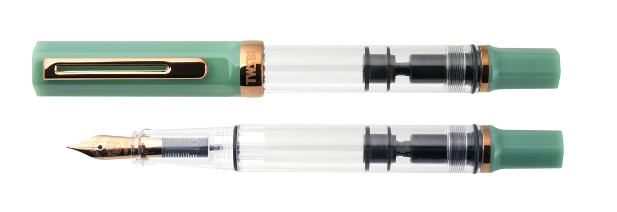 TWSBI ECO Jade Jelly with Bronze Fountain Pen