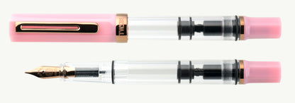 TWSBI ECO Pink Lemonade with Bronze Fountain Pen