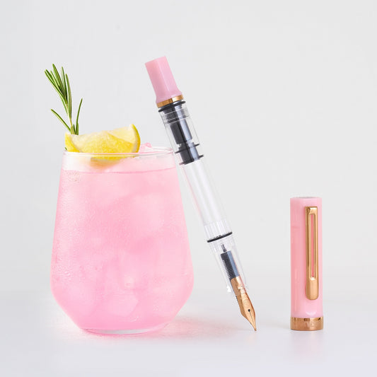 TWSBI ECO Pink Lemonade with Bronze Fountain Pen