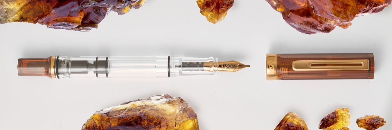 TWSBI ECO Rootbeer with Bronze Fountain Pen