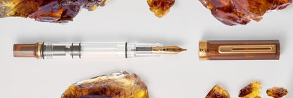 TWSBI ECO Rootbeer with Bronze Fountain Pen