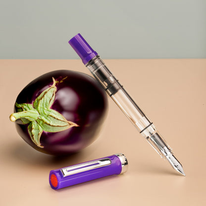 TWSBI ECO-T Eggplant Fountain Pen