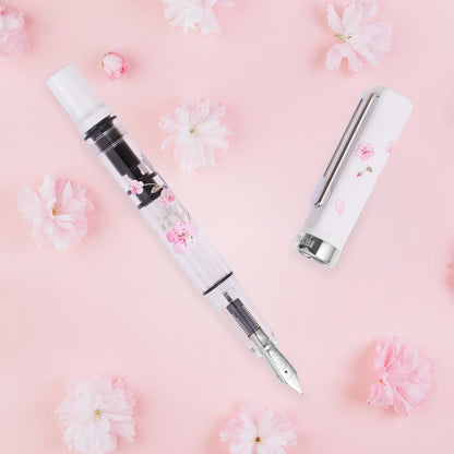TWSBI ECO White Cherry Blossom Fountain Pen