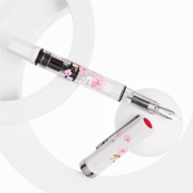 TWSBI ECO White Cherry Blossom Fountain Pen