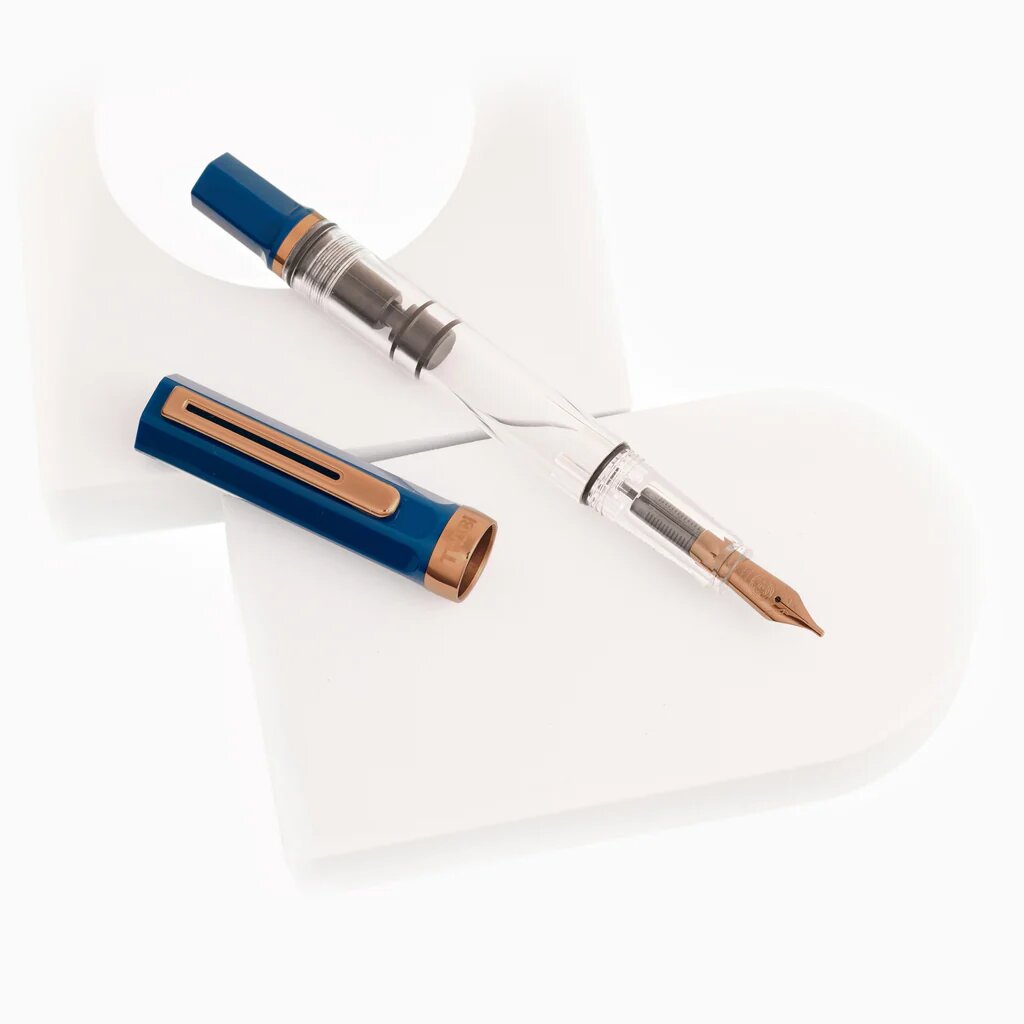 TWSBI ECO Indigo Blue with Bronze Trim Fountain Pen