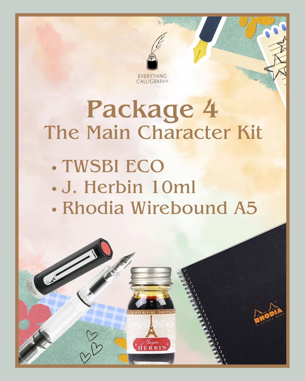 Back to School Package 4 (The Main Character Kit)
