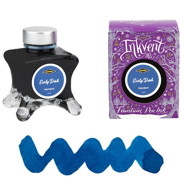 Diamine Inkvent Fountain Pen Ink (50ml) Purple Edition - Standard