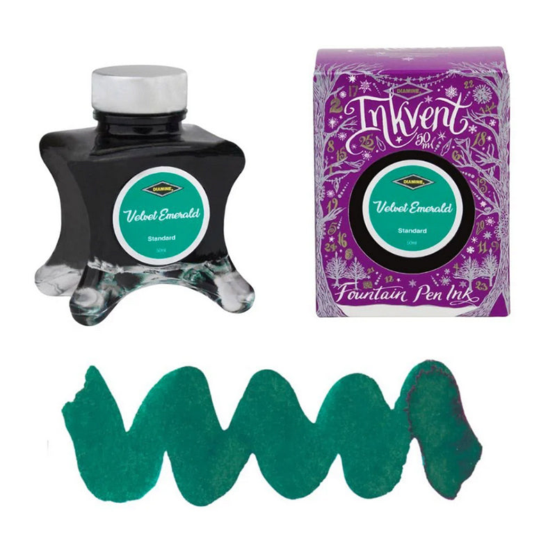 Diamine Inkvent Fountain Pen Ink (50ml) Purple Edition - Standard