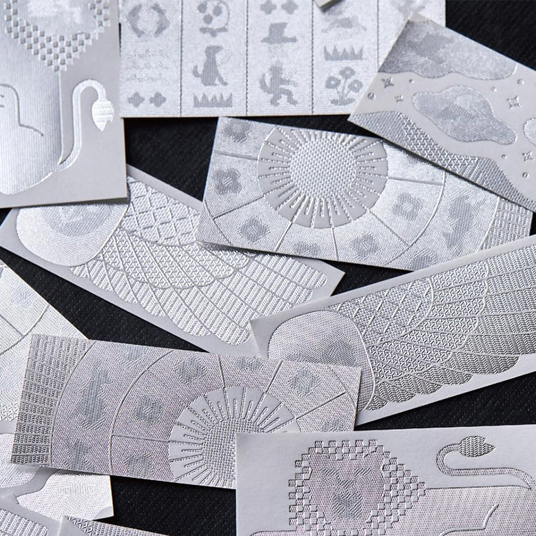 KITTA Special Masking Seal Sticker with Changing Foil