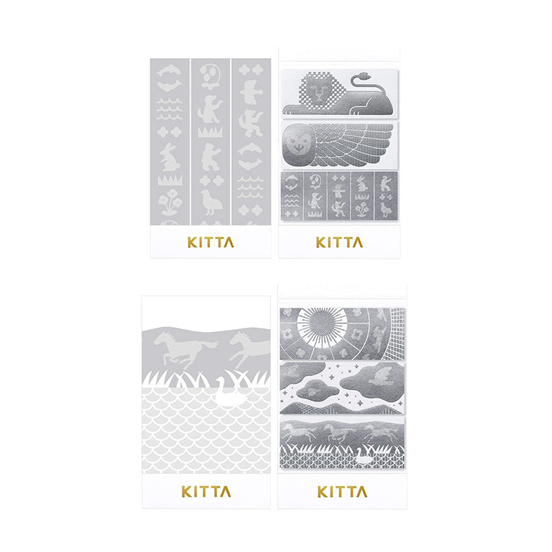 KITTA Special Masking Seal Sticker with Changing Foil