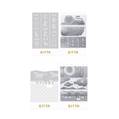 KITTA Special Masking Seal Sticker with Changing Foil