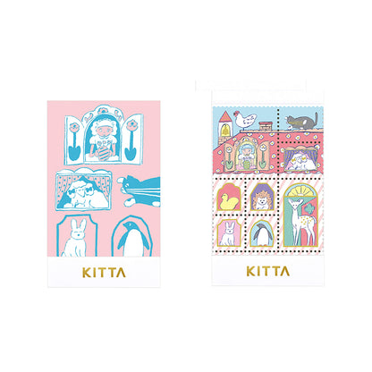 KITTA Special Masking Seal Sticker with Gold Foil