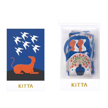 KITTA Special Masking Seal Flake Stickers