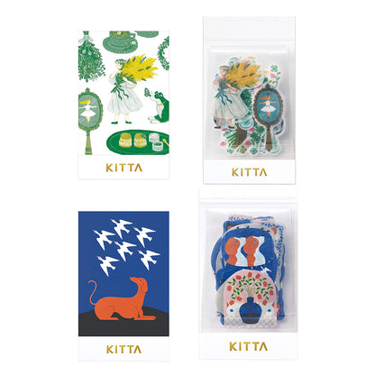 KITTA Special Masking Seal Flake Stickers
