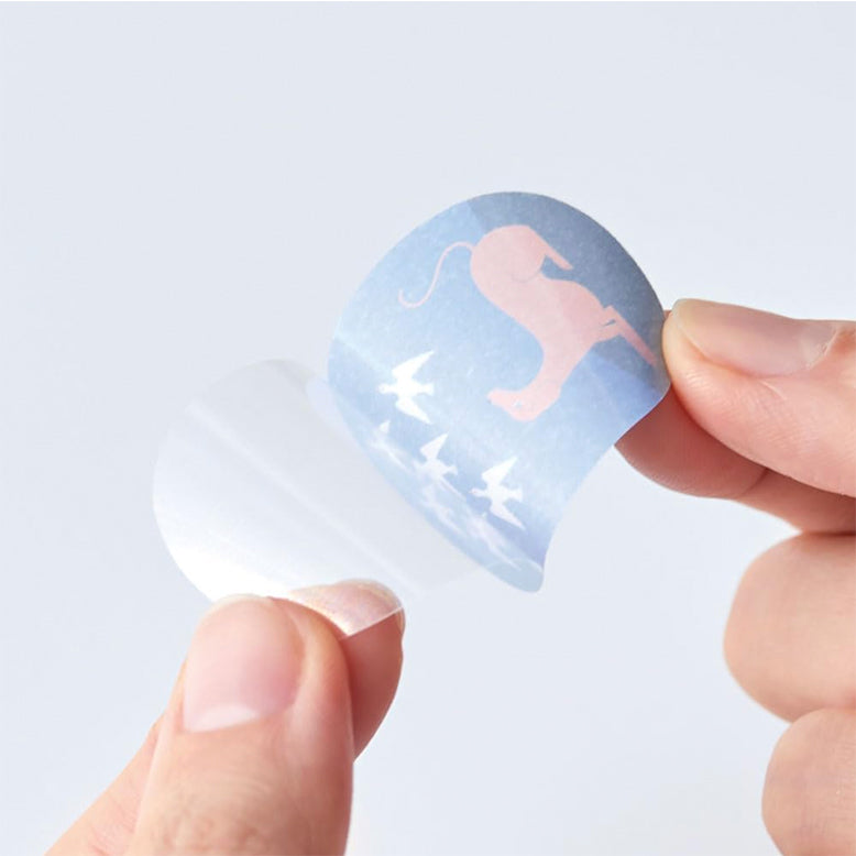 KITTA Special Masking Seal Flake Stickers