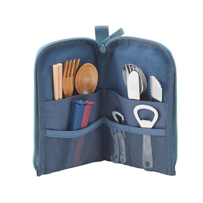 LIHIT LAB ×  SFJ Stand Pen Pouch Ocean Edition