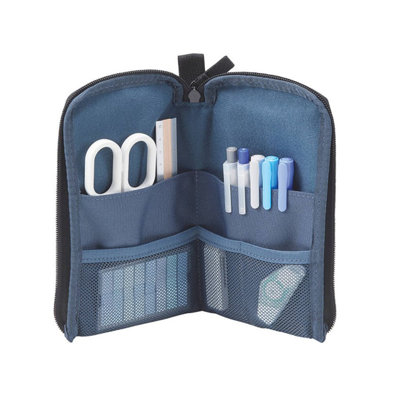 LIHIT LAB ×  SFJ Stand Pen Pouch Ocean Edition