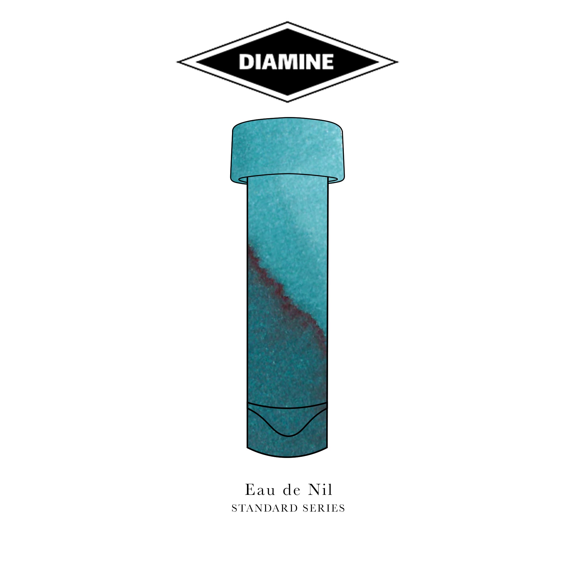 Diamine Standard Series (A-L) Fountain Pen Ink Sample Vials (3ml)