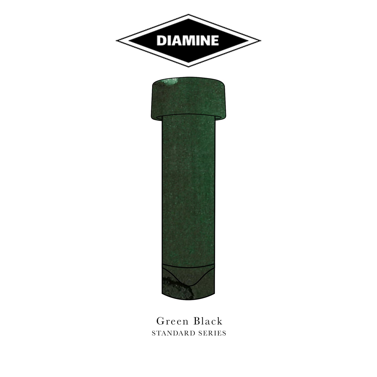 Diamine Standard Series (A-L) Fountain Pen Ink Sample Vials (3ml)