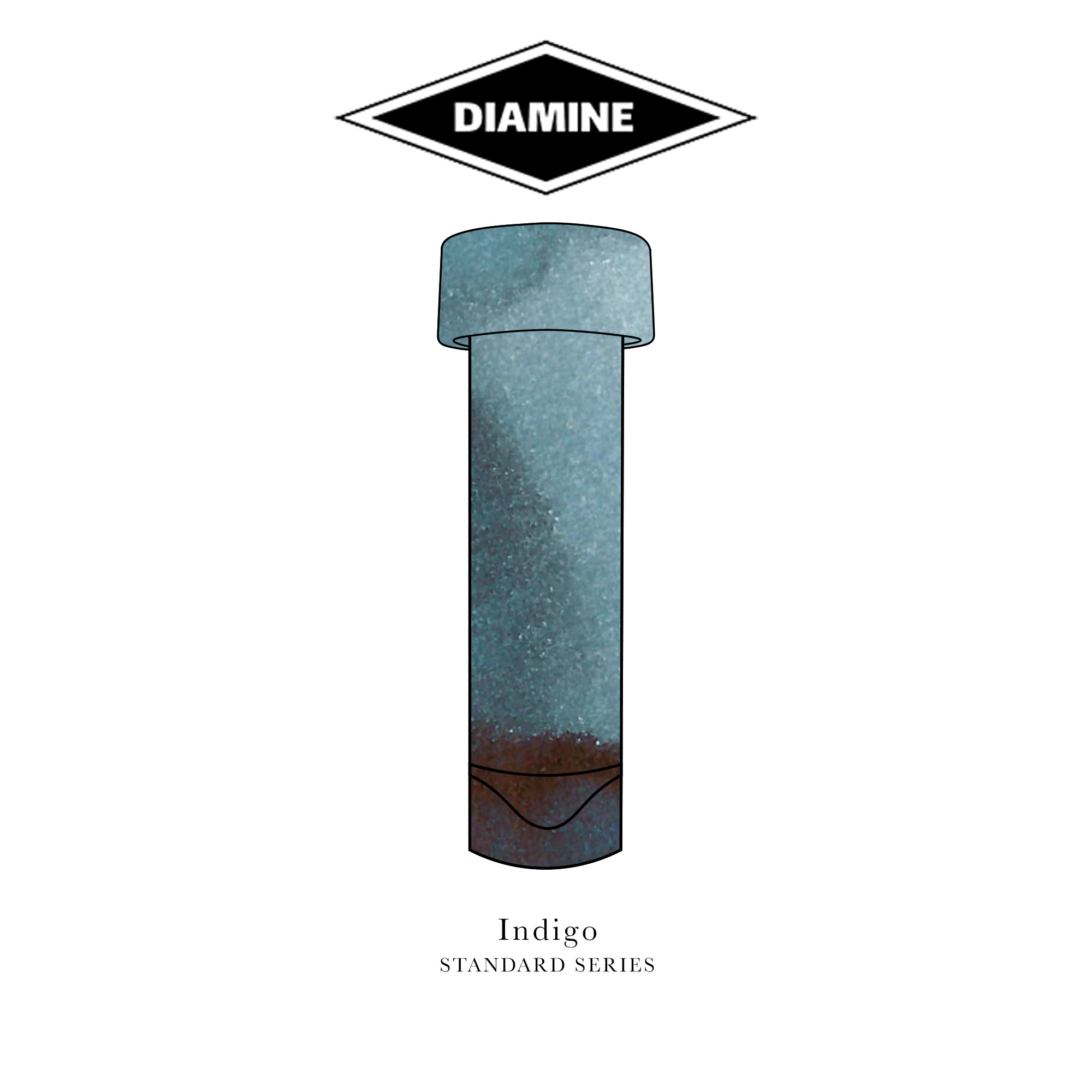 Diamine Standard Series (A-L) Fountain Pen Ink Sample Vials (3ml)