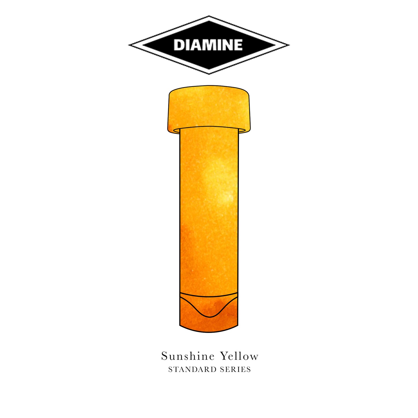 Diamine Standard Series (M-Z) Fountain Pen Ink Sample Vials (3ml)