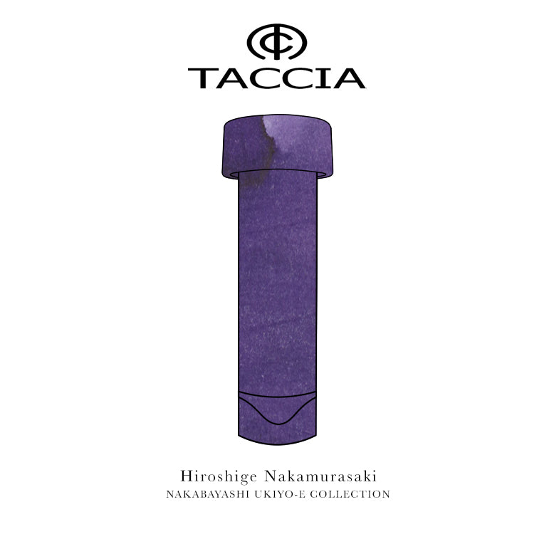 Taccia Nakabayashi Ukiyo-e (3ml) Fountain Pen Ink Sample Vials