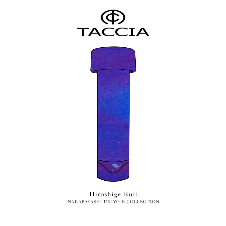 Taccia Nakabayashi Ukiyo-e (3ml) Fountain Pen Ink Sample Vials