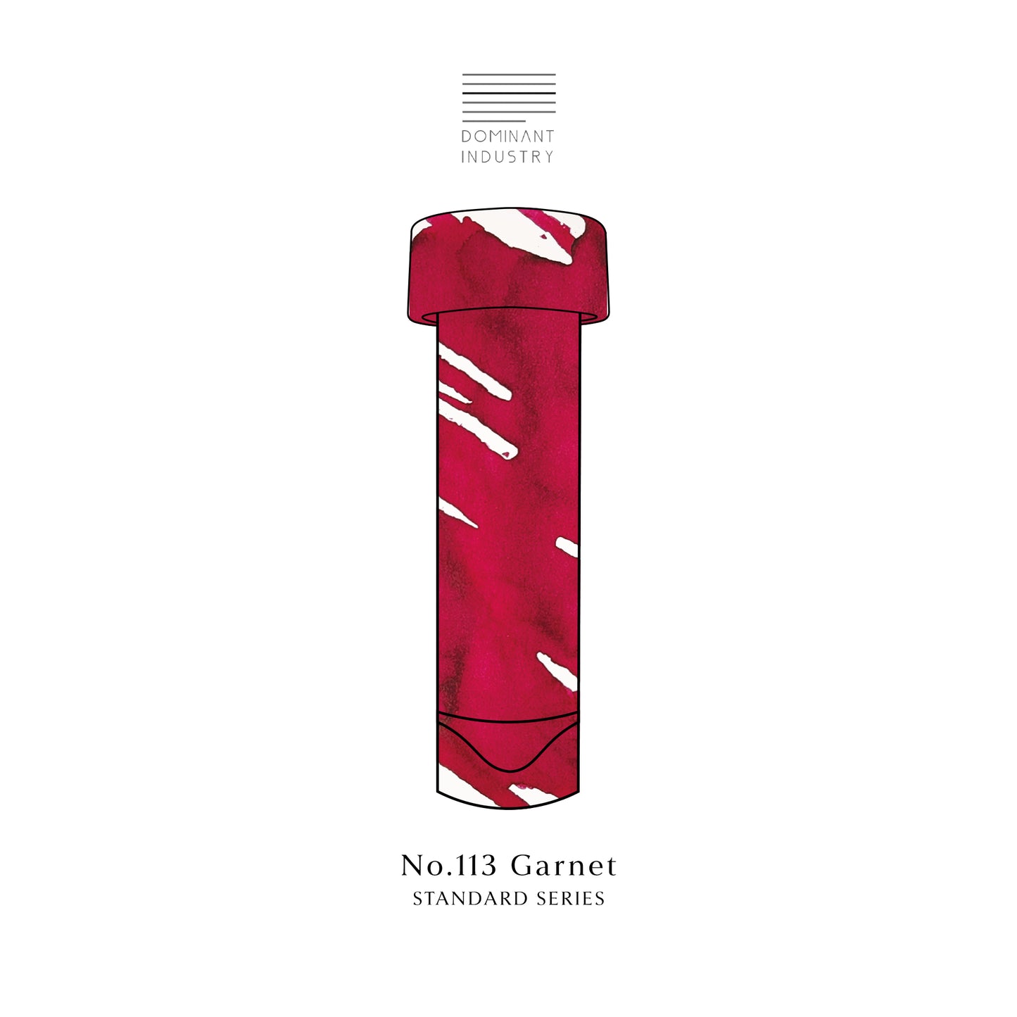 Dominant Industry Fountain Pen Ink Sample Vials (3ml) Standard Series