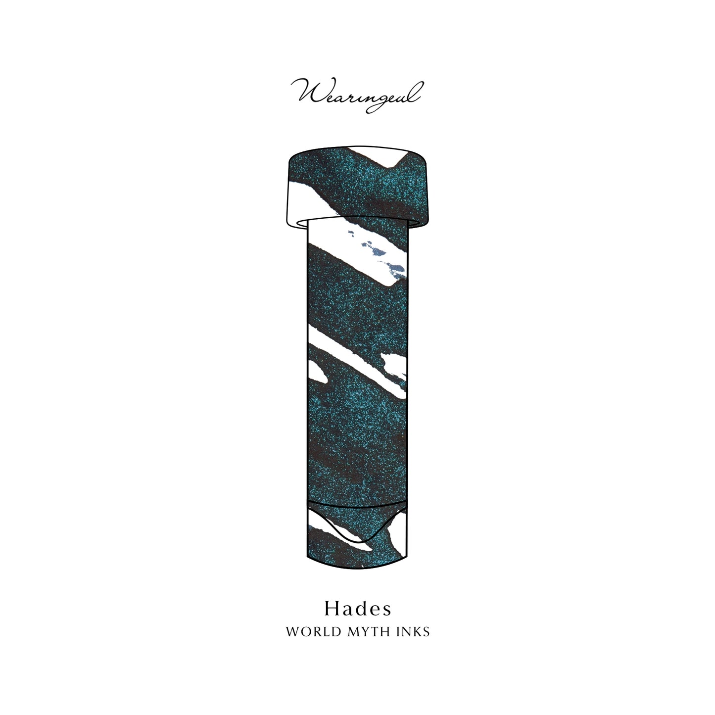 Wearingeul Fountain Pen Ink Sample Vials (World Myth Inks) 3ml