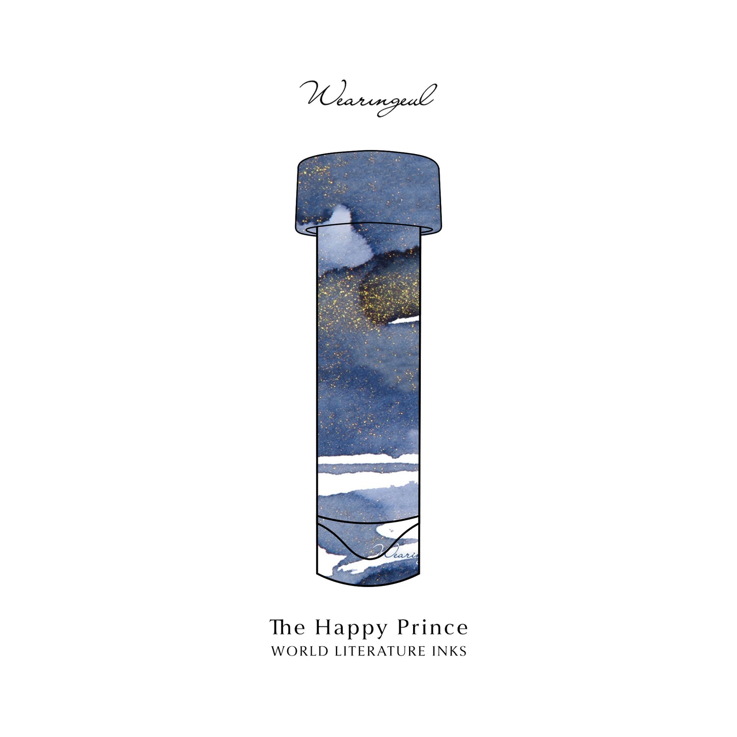 Wearingeul Fountain Pen Ink Sample Vials (World Literature Inks) 3ml