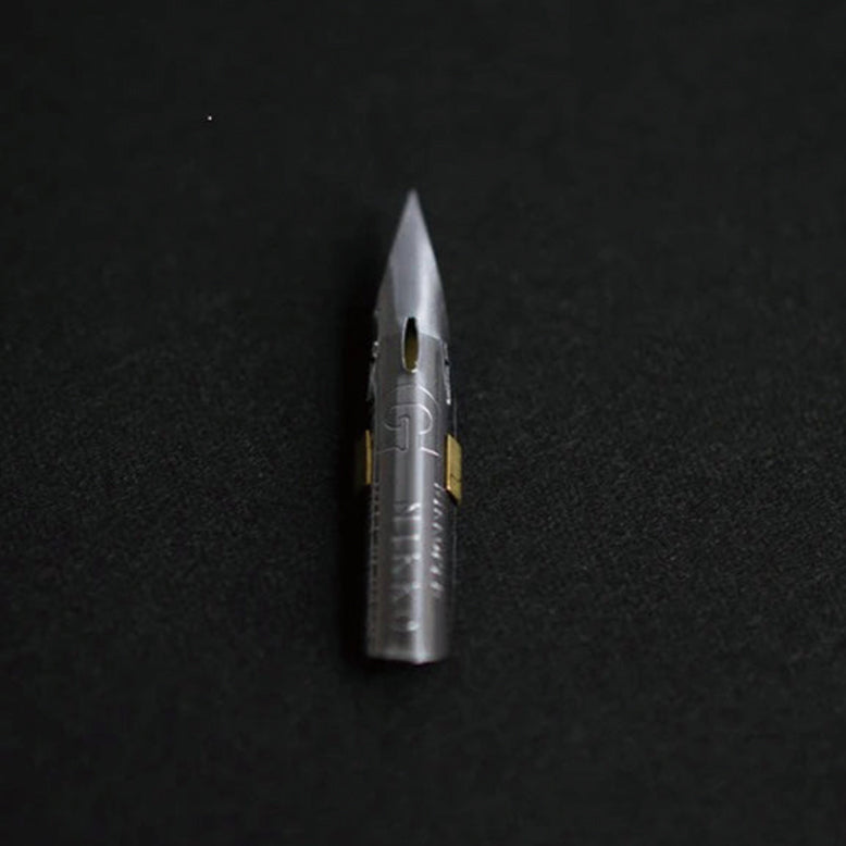 Tag Stationery Nikko G-Type Plated Nibs with Back Feeder (Set of 3)