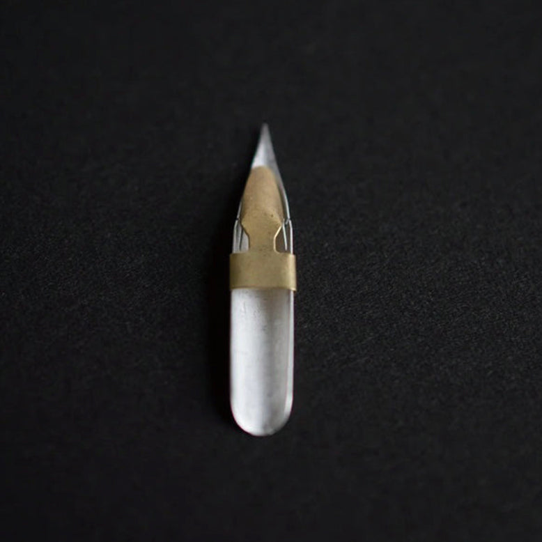 Tag Stationery Nikko G-Type Plated Nibs with Back Feeder (Set of 3)