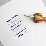 Tag Stationery Dip Pen Set (Wooden Holder & G Nib)