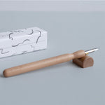 Tag Stationery Dip Pen Set (Wooden Holder & G Nib)