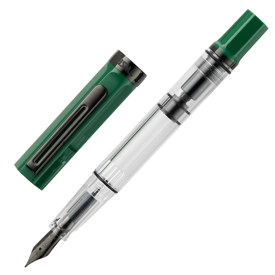 TWSBI ECO Irish Green with Onyx Fountain Pen