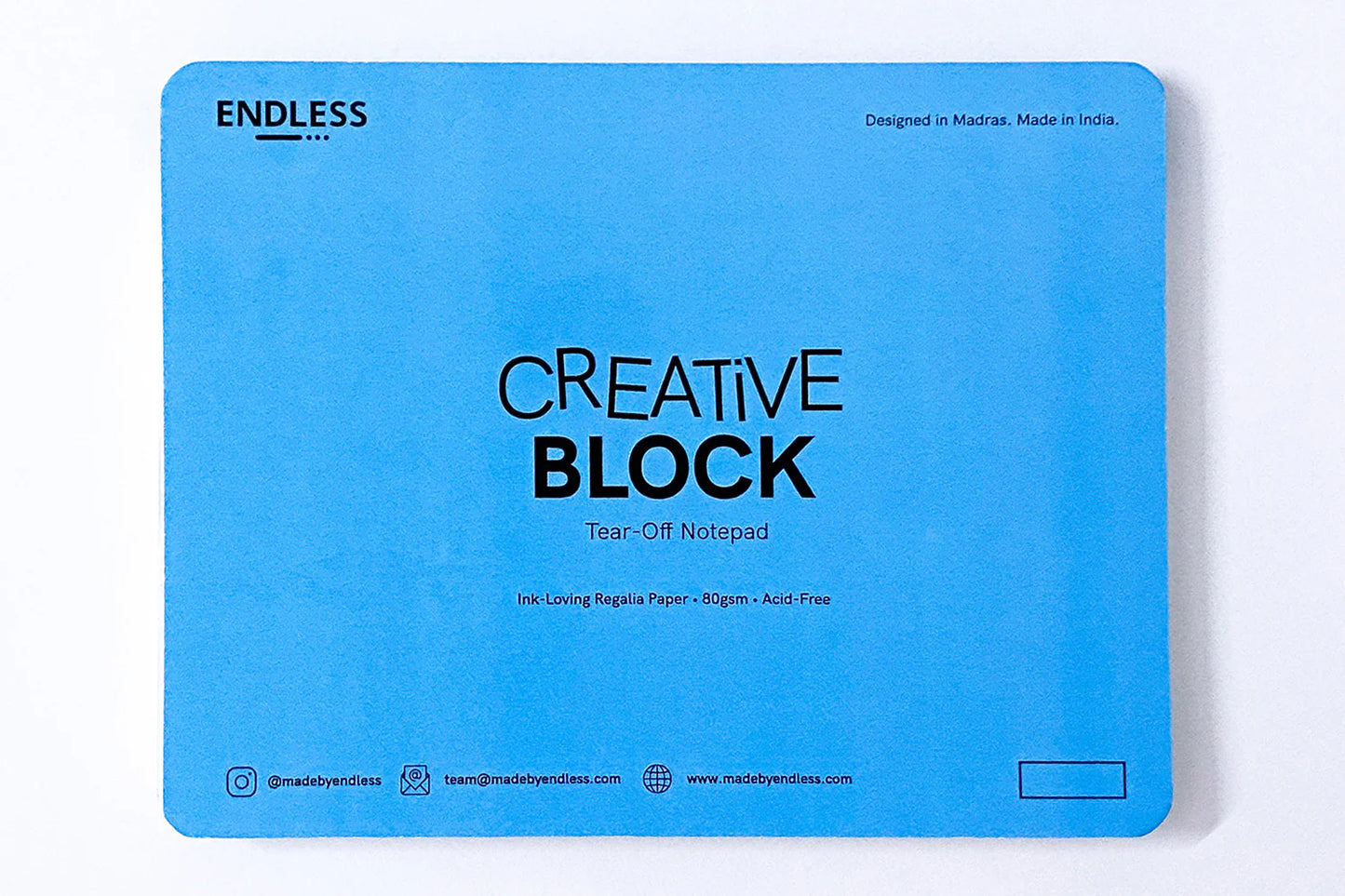 Endless Stationery Creative Block Tear-Off Notepad (Pocket, Standard, & Large)