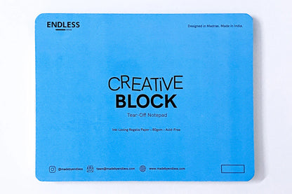 Endless Stationery Creative Block Tear-Off Notepad (Pocket, Standard, & Large)