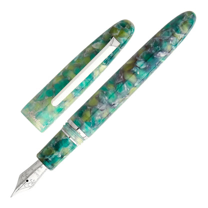 Esterbrook Estie Sea Glass Silver Trim Fountain Pen