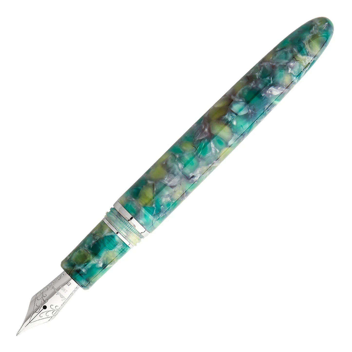 Esterbrook Estie Sea Glass Silver Trim Fountain Pen