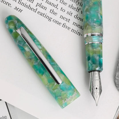 Esterbrook Estie Sea Glass Silver Trim Fountain Pen
