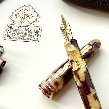 Esterbrook Estie Tortoise Gold Trim Fountain Pen