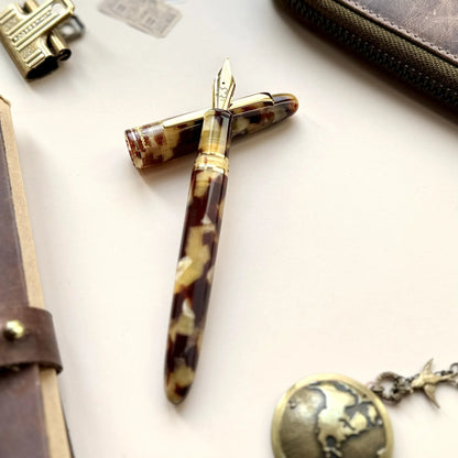 Esterbrook Estie Tortoise Gold Trim Fountain Pen
