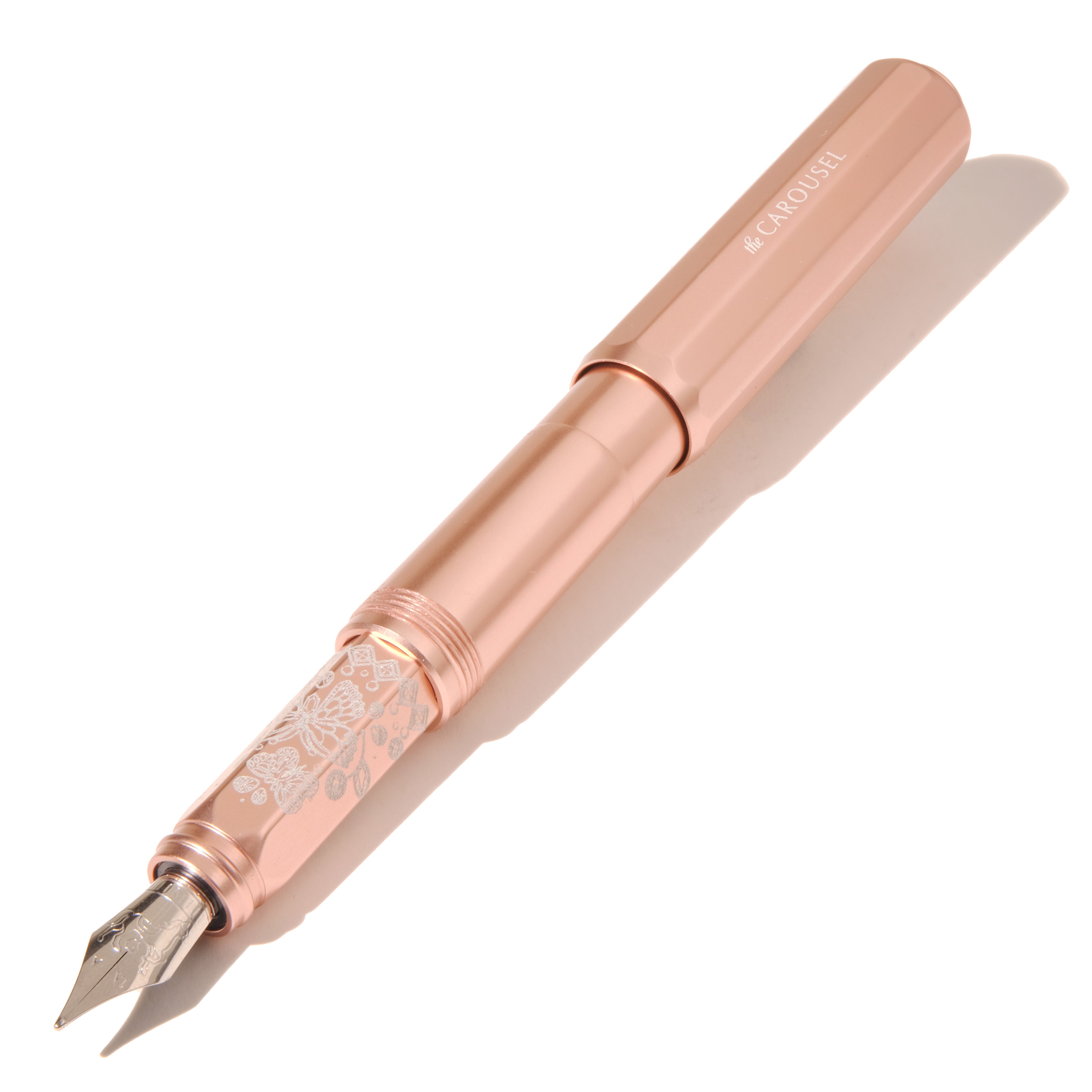 Ferris Wheel Press (Limited Edition 2023) Aluminum Carousel Fountain Pen - The Fluttering Heart