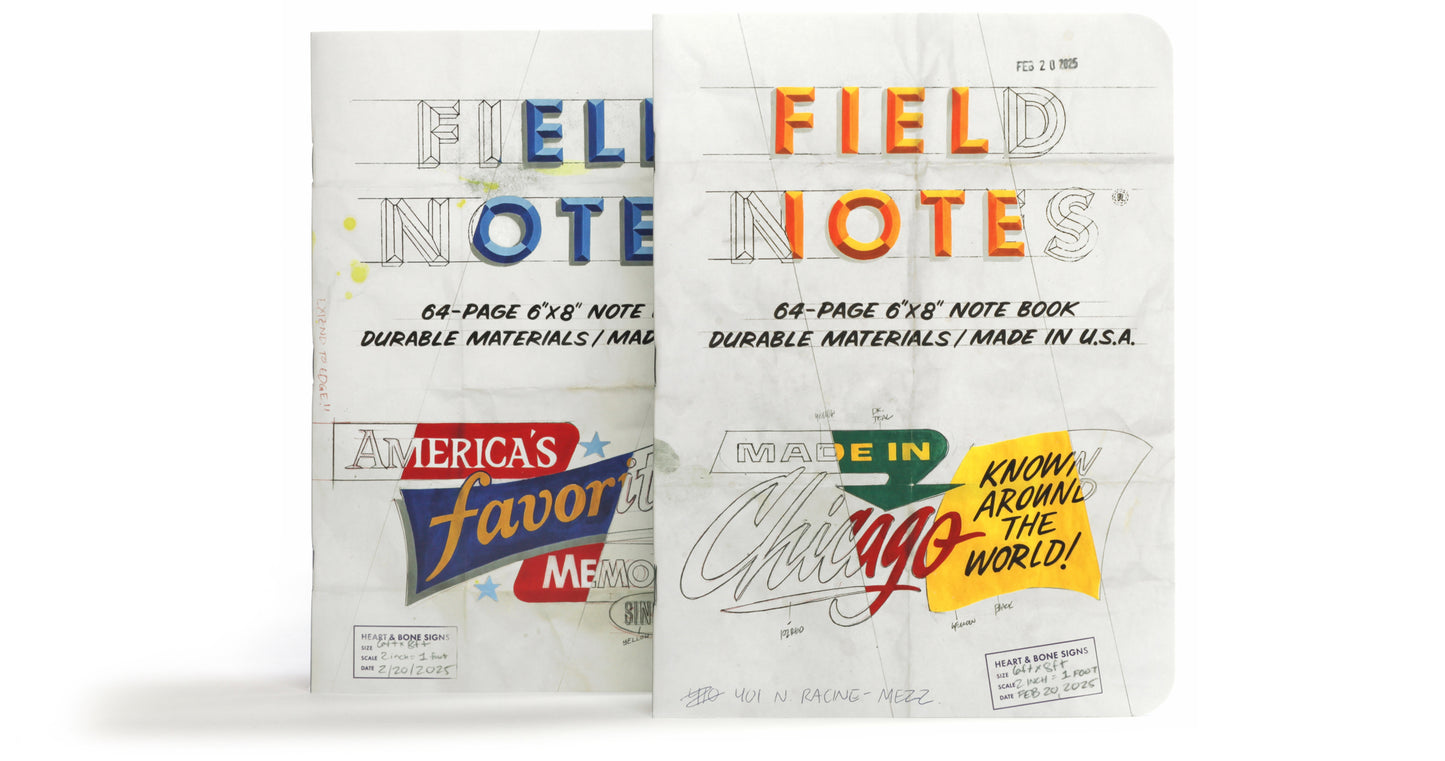 Field Notes Spring 2025 Quarterly Edition The Chicago Look (2-Pack)