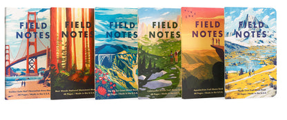 Field Notes Explore America Series [2 Sets of Three]
