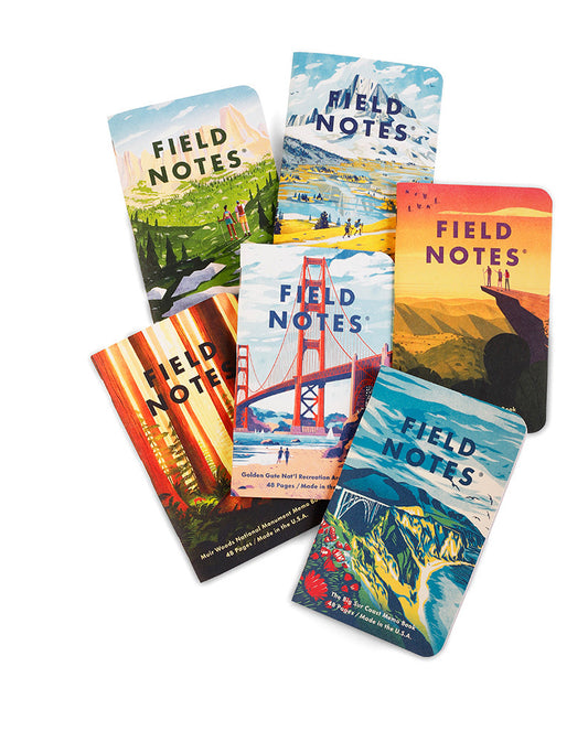 Field Notes Explore America Series [2 Sets of Three]