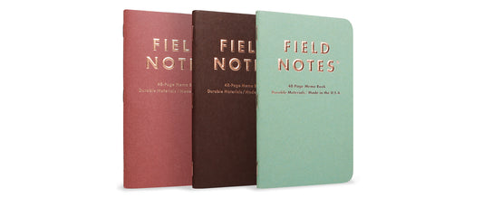 Field Notes Lucky Notebook [Set of 3]