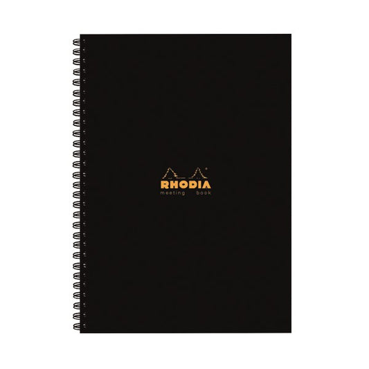 Rhodia Wirebound Meeting Book A4+ Hardcover