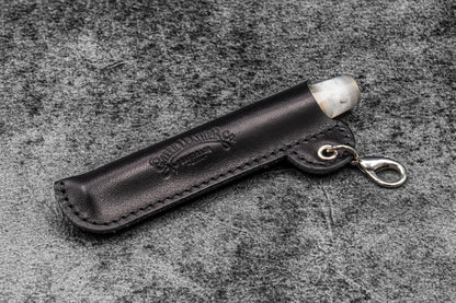 Galen Leather - Leather Pocket Pen Keeper - Lanyard EDC Pocket Pen Sleeve